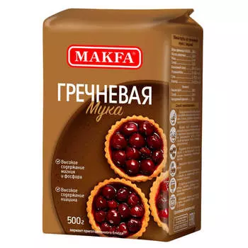 Мука макфа 500 г гречневая