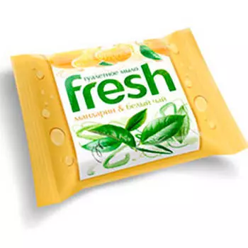 Мыло Fresh 50г мандарин и белый чай