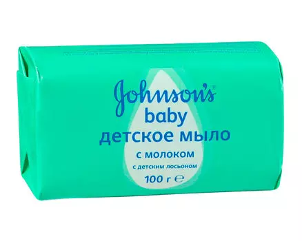 Мыло Johnson’s Baby 100г очищающее с молоком