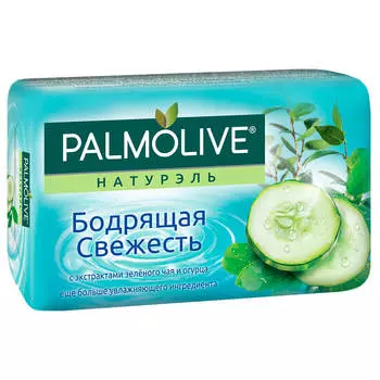 Мыло Palmolive 90г натурель зелёный чай и огурец