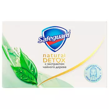 Мыло Safeguard Natural Detox 110г чайное дерево