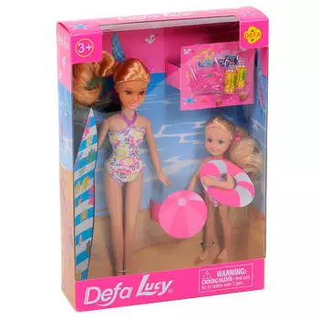 Набор игровой Defa куклы с аксессуарами zy431888