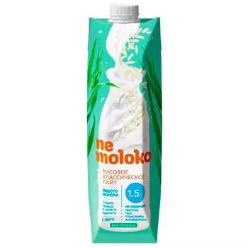Напиток Nemoloko рисовый 1 л классический лайт