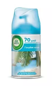Освежитель воздуха Air Wick 250мл голубая лагуна сменный блок