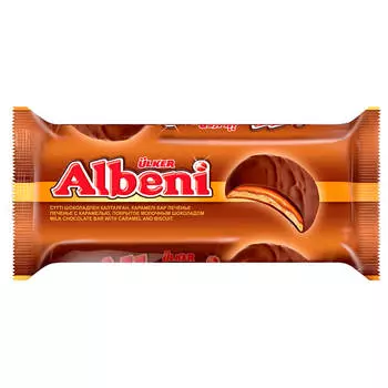 Печенье Albeni 320г с карамелью Ulker
