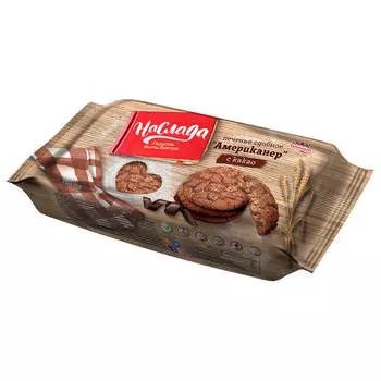 Печенье Американер 150г с какао наслада