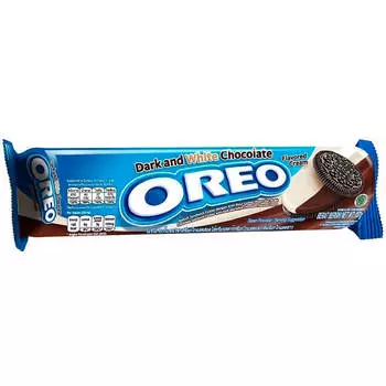 Печенье Oreo 133г черное и белое мондэлисс