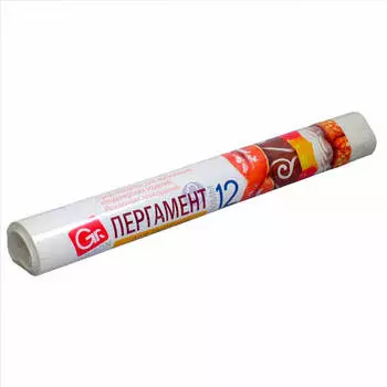 Пергамент д/выпечки грифон 30см*12м в пленке 101-300