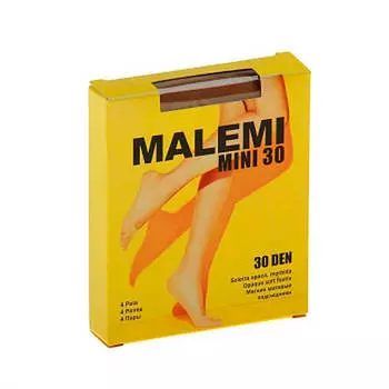 Подследники женские Malemi 30ден 4пары Mini мелон