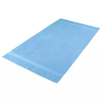 Полотенце Arya 50*90см миранда Soft однотонное светло голубой