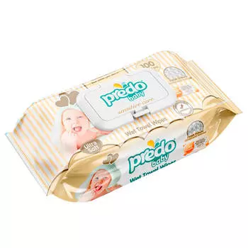 Салфетки влажные Predo Baby 100шт