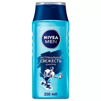 Шампунь Nivea men 250мл экстремальная свежесть