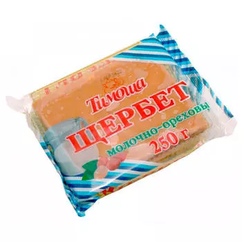 Щербет тимоша молочно арахисовый 250г пк азовский