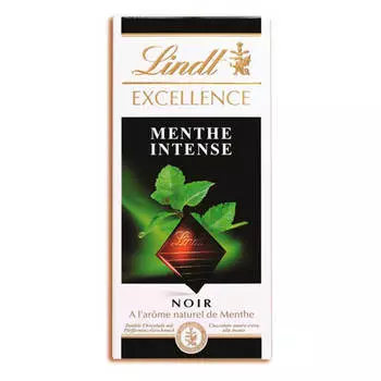 Шоколад Lindt Excellence со вкусом мяты 100г