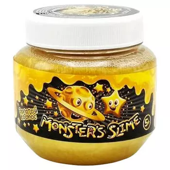 Slime Monsters классический большой 250 мл золотой космос