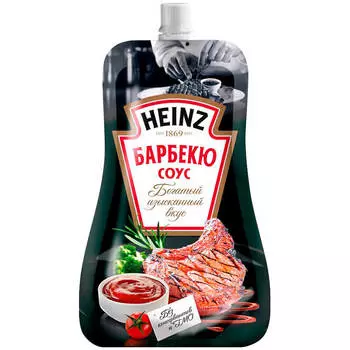 Соус барбекю Heinz 230г Doy-Pack