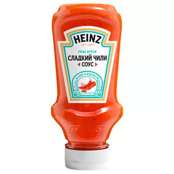 Соус Heinz 220г чили пл/бут перевертыш