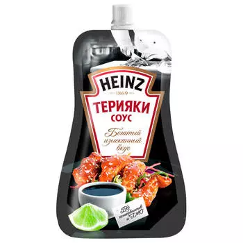 Соус Heinz 230г терияки дой-пак