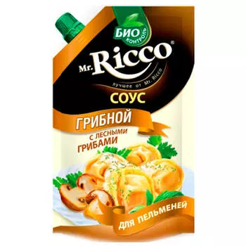 Соус Mr.Ricco 210г грибной дой-пак