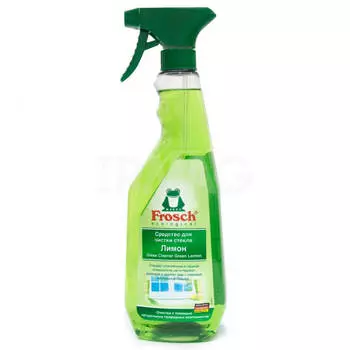 Средство для чистки стекла Frosch 750мл лимон спрей