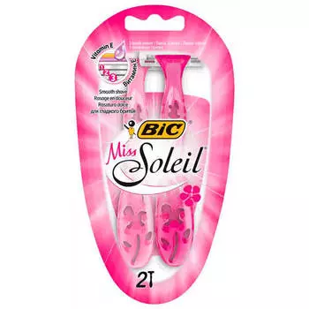 Станок Bic Miss Soleil 2шт женский одноразовый
