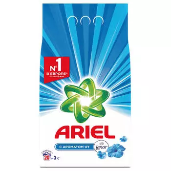 Стиральный порошок Ariel 3кг автомат аромо терапия воздушная свежесть п/п