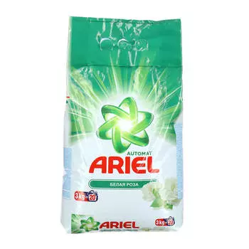 Стиральный порошок Ariel 3кг автомат белая роза п/п
