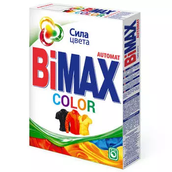 Стиральный порошок BiMAX 400г автомат колор к/к