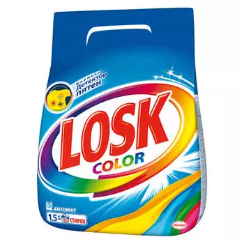 Стиральный порошок Losk 1,5кг автомат колор