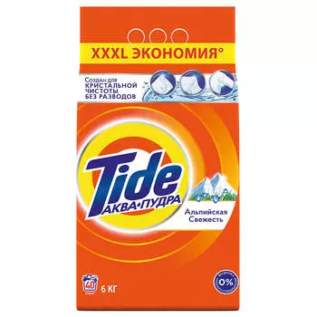 Стиральный порошок Tide 6кг автомат альп свежесть