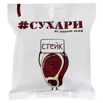 Сухари Averton 100г стейк