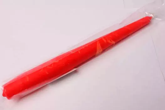 Свеча античная 1шт красная