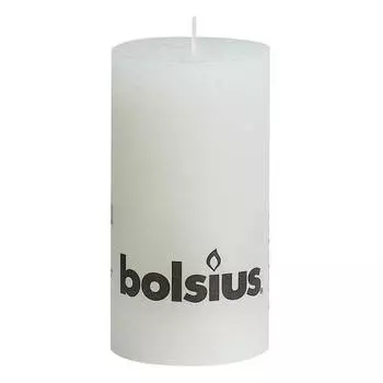 Свеча Rustic 130/68 фединг металлик белый