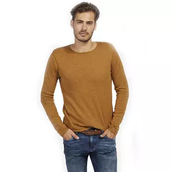 свитер Tom Tailor / муж / dried mango orange melange / 100 % Хлопок / M