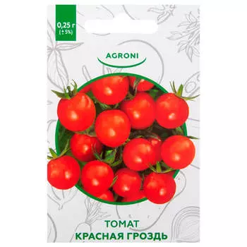 Томат красная гроздь 0.25 г агрони xs