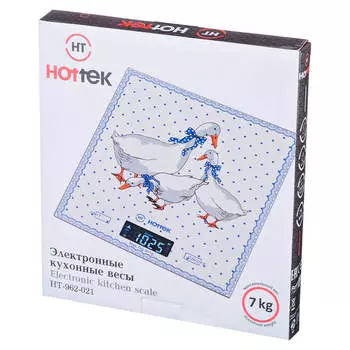 Весы кухонные HOTTEK гуси вес 7кг
