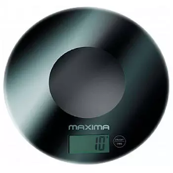 Весы кухонные максима мs-067 черный