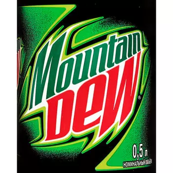 Вода газированная Mountain Dew 0,5л