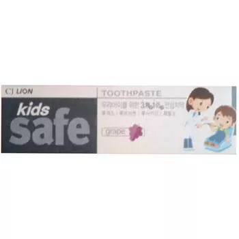 Зубная паста Kids safe 90г детская виноград