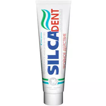 Зубная паста Silca Dent 130г тройное действие