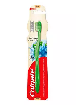 Зубная щетка Colgate древние секреты безопасное отбеливание мягкая