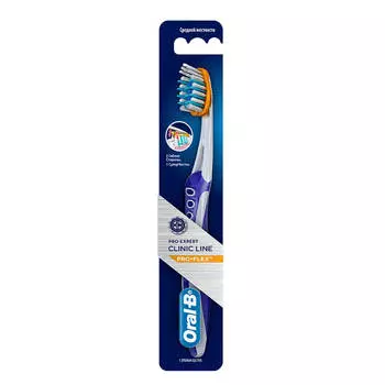 Зубная щетка Oral-B про-эксперт клиник лайн 38 средняя