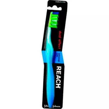 Зубная щетка REACH Dual Effect средняя