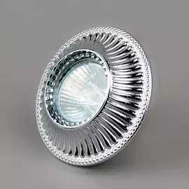 6120/01a cr точечный светильник хром 35w Elvan R6120/01A CR