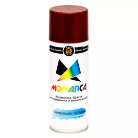 Аэрозольная краска Monarca RAL3005 Красное Вино 520 мл