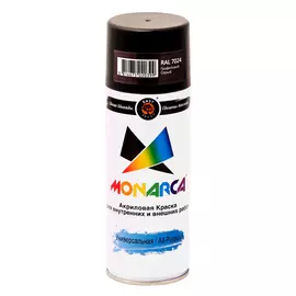 Аэрозольная краска Monarca RAL7024 Серый графит 520 мл