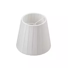 Абажур белый, е14, h=110mm, d120xd90 mm, прищепка Vitaluce