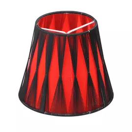 Абажур чайный красно-черный Vitaluce