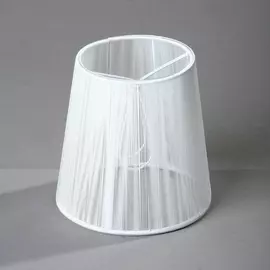 Абажур е14.белый. D12h9см Vitaluce