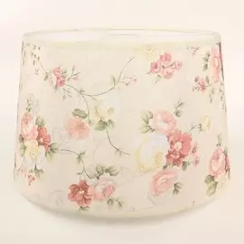 Абажур Светпромъ Пионы цилиндр тканевый на пластиковой основе